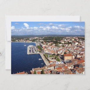 Croatian Skyline Card