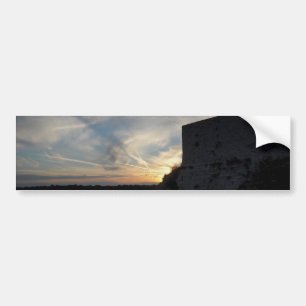 Croatian sunset bumper sticker