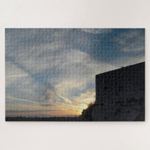 Croatian sunset jigsaw puzzle