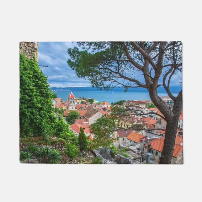 Croatian town Omis. Doormat (Front)