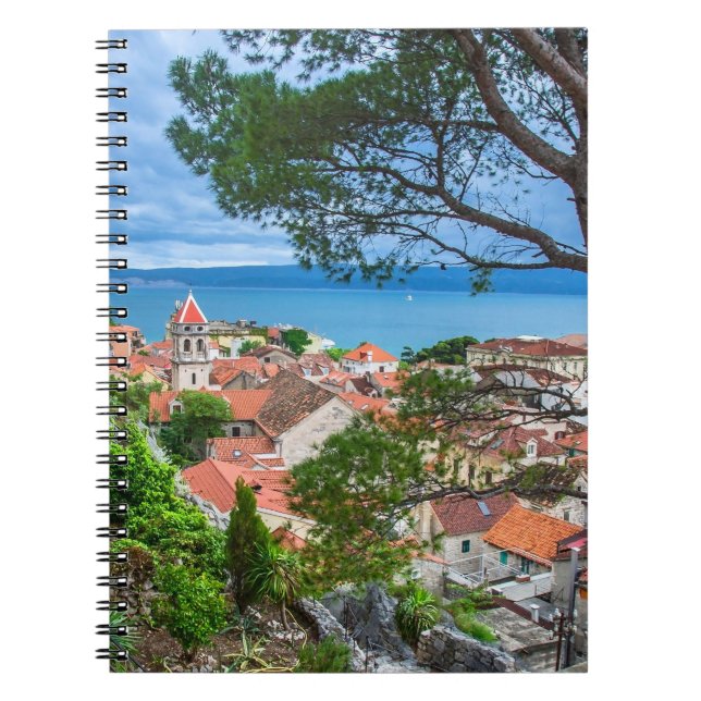 Croatian town Omis. Notebook (Front)