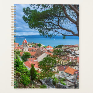 Croatian town Omis. Planner