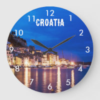 Croatian town Sibenik at night Planner
