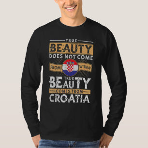 Croatian Women And Men T-Shirt
