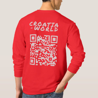CROATIAvsWORLD Red T-Shirt