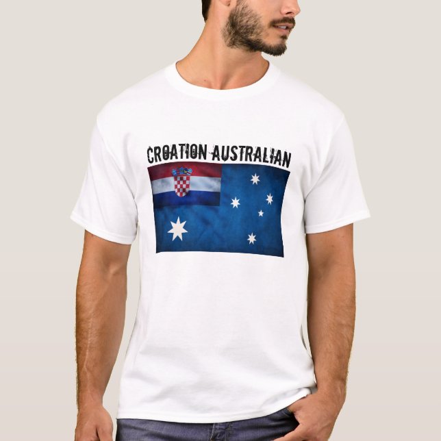 Croation Australian T-Shirt (Front)