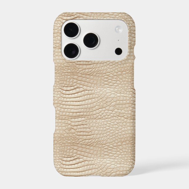 Croc Skin iPhone Case (Back)