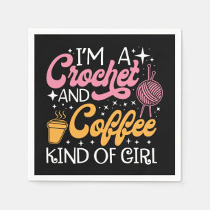 Crochet And Coffee Napkin