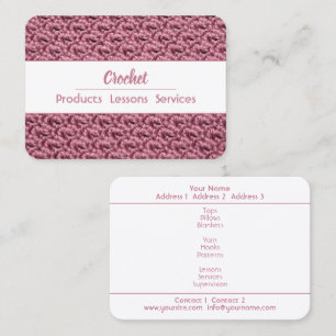 CROCHET - Business Card