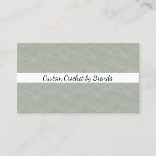 Crochet Business • Handmade Crafts Business Card