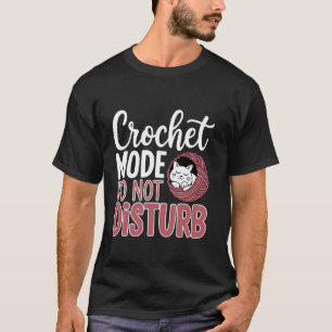 Crochet Cat Crocheting T-Shirt