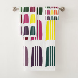 Crochet Colourful Knitting Yarn Pattern Crochet Bath Towel Set