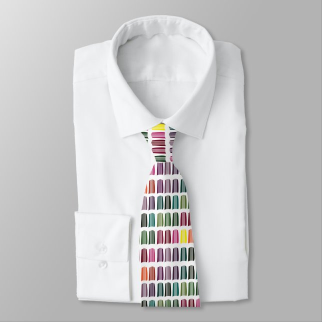 Crochet Colourful Knitting Yarn  Tie (Tied)