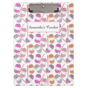 Crochet Craft Yarn Clipboard
