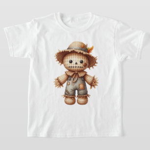 Crochet Cute Scarecrow T-Shirt
