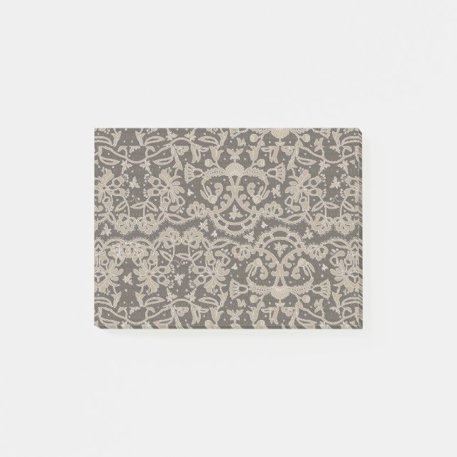 Crochet Embroidery Creation Post-it Notes (Front)