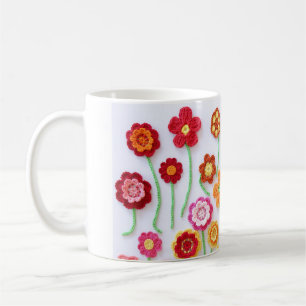 Crochet Flowers Mug