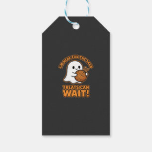 Crochet Ghost Yarn Halloween Design Gift Tags