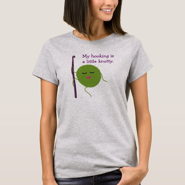 Crochet Humour T-Shirt (Front)