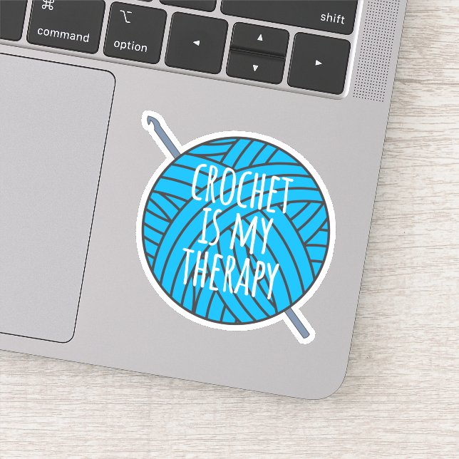 Crochet is my therapy (Detail)