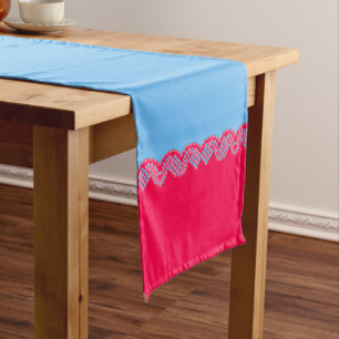 Crochet Lace Short Table Runner