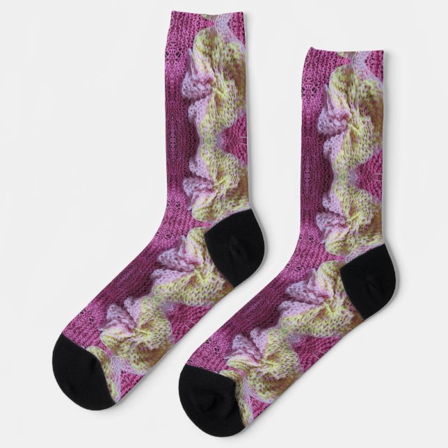 Crochet mode socks (Left)