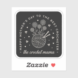 Crochet mum mothers day the best knitting lovers