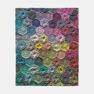 Crochet no2 fleece blanket