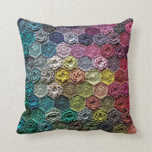 Crochet no2 fleece cushion
