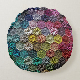 Crochet no2 round cushion