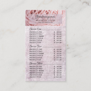 Crochet Plush Knitting Yarn Price Business Card