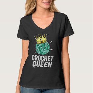 Crochet Queen Crochet T-Shirt