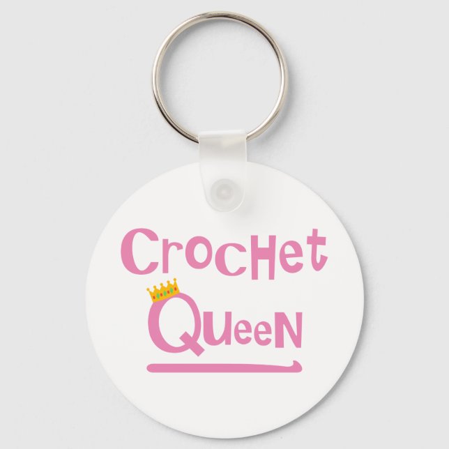 Crochet Queen Key Ring (Front)