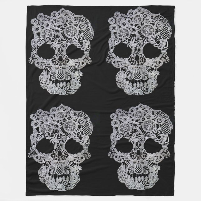 Crochet skull blanket (Front)