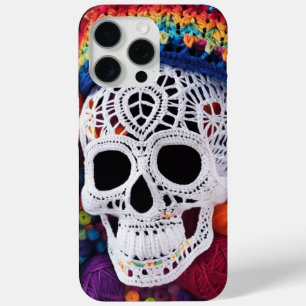Crochet Skull iPhone 15 Pro Max Case