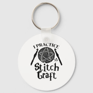 Crochet Stitch Craft Key Ring