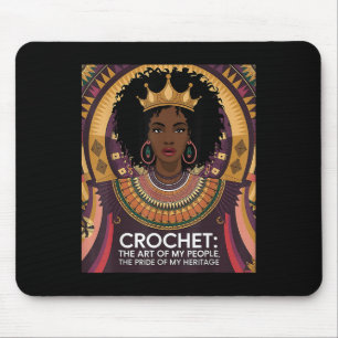 Crochet The Art Of My People, The Pride Of My Heri Mouse Mat