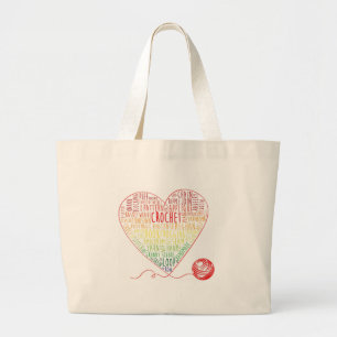 Crochet Words Tote (Large)