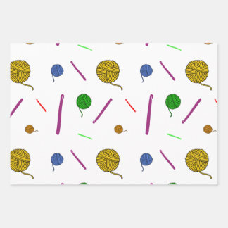 Crochet Wrapping Paper Sheet