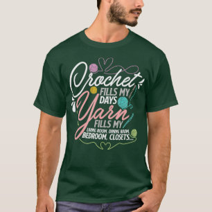 Crochet Yarn Crocheting Crafting Crossstitch for C T-Shirt