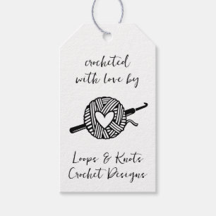 Crocheted With Love Gift Tags