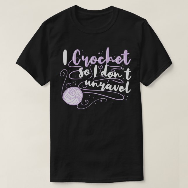 Crocheting 10 T-Shirt (Design Front)