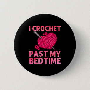 Crocheting Art For Men Women Crocheter Crochet Lov 6 Cm Round Badge