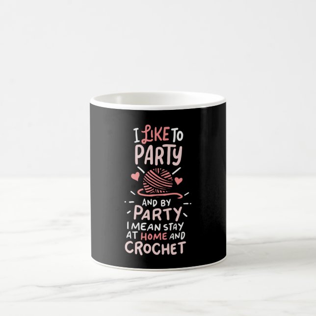 Crocheting Coffee Mug (Center)