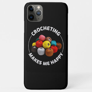Crocheting Crochet Knitting Crocheter iPhone 11 Pro Max Case