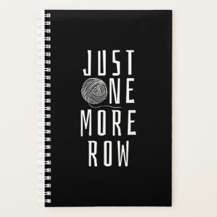 Crocheting Funny Saying Yarn Gift Planner