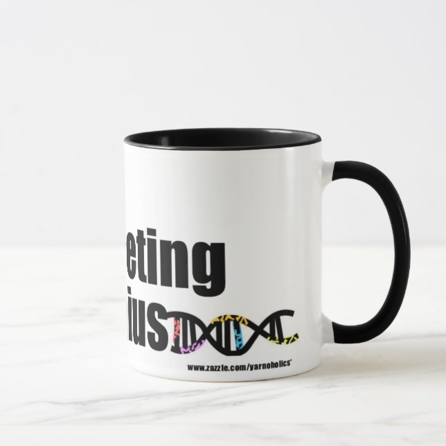 Crocheting Genius DNA Merchandise Mug (Right)