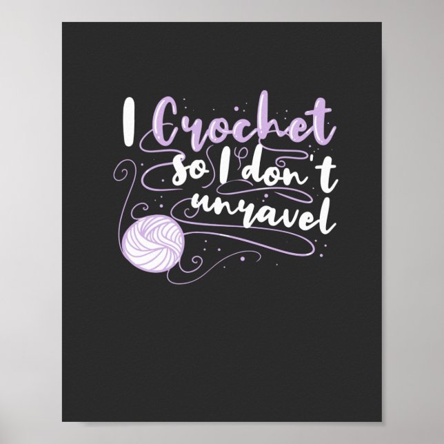 Crocheting Gifts Poster (Front)