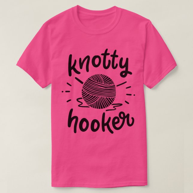 Crocheting Knitting 13 T-Shirt (Design Front)