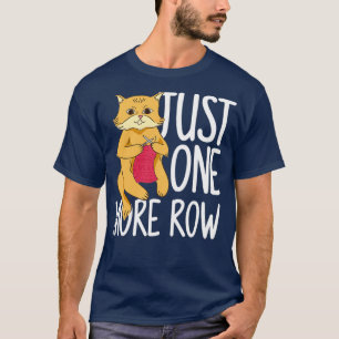 Crocheting Knitting Cat 1  T-Shirt